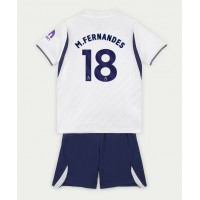 Tottenham Hotspur Mateus Fernandes #18 Hemmaställ Barn 2026-27 Korta ärmar (+ Korta byxor)